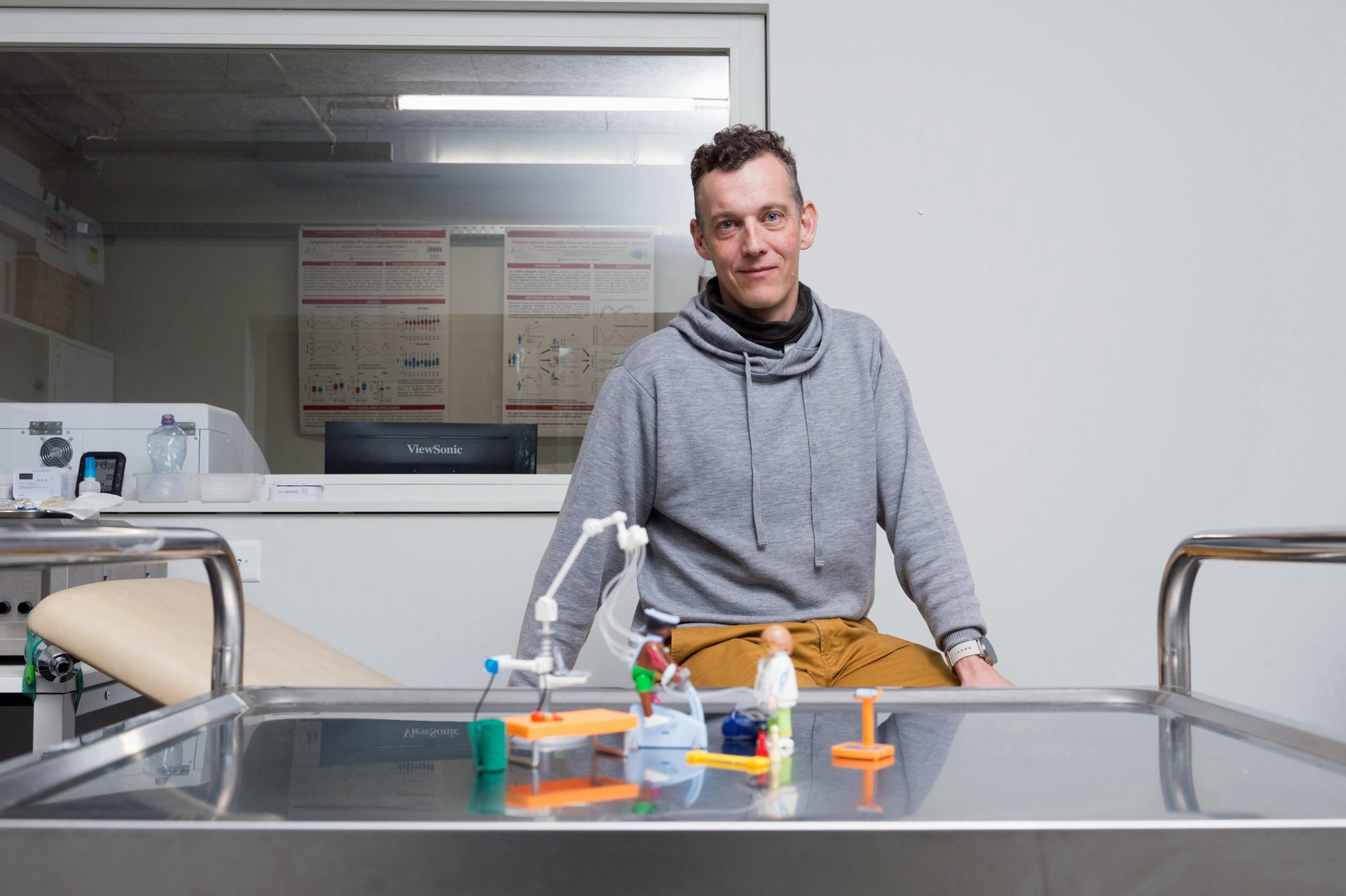 Portrait du Dr Raphael Faiss pour Uniscope