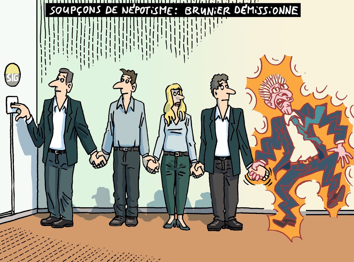 Soupçons de népotisme: Brunier démissionne