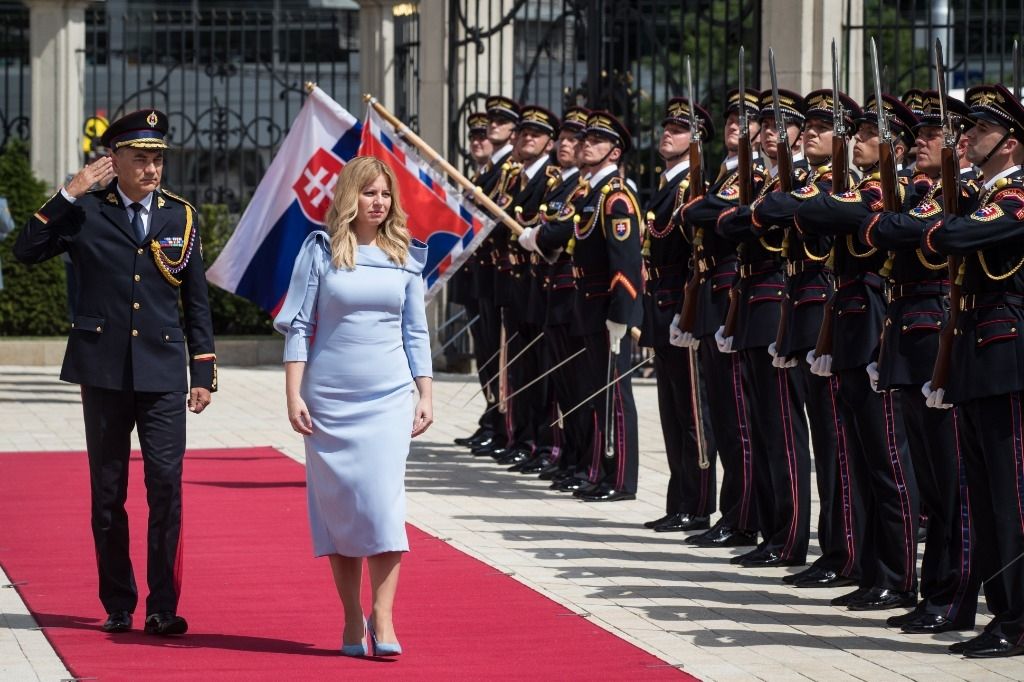 Caputova est la première présidente slovaque