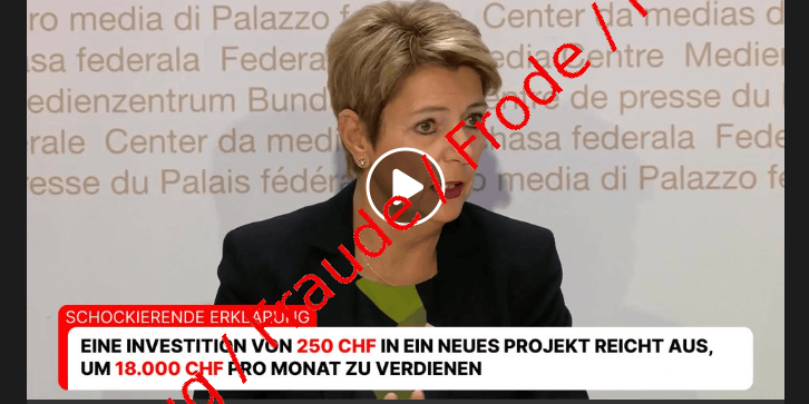 Keller-Sutter Deepfake: Investment Scam Alert