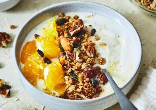 Mon granola passe à l’orange