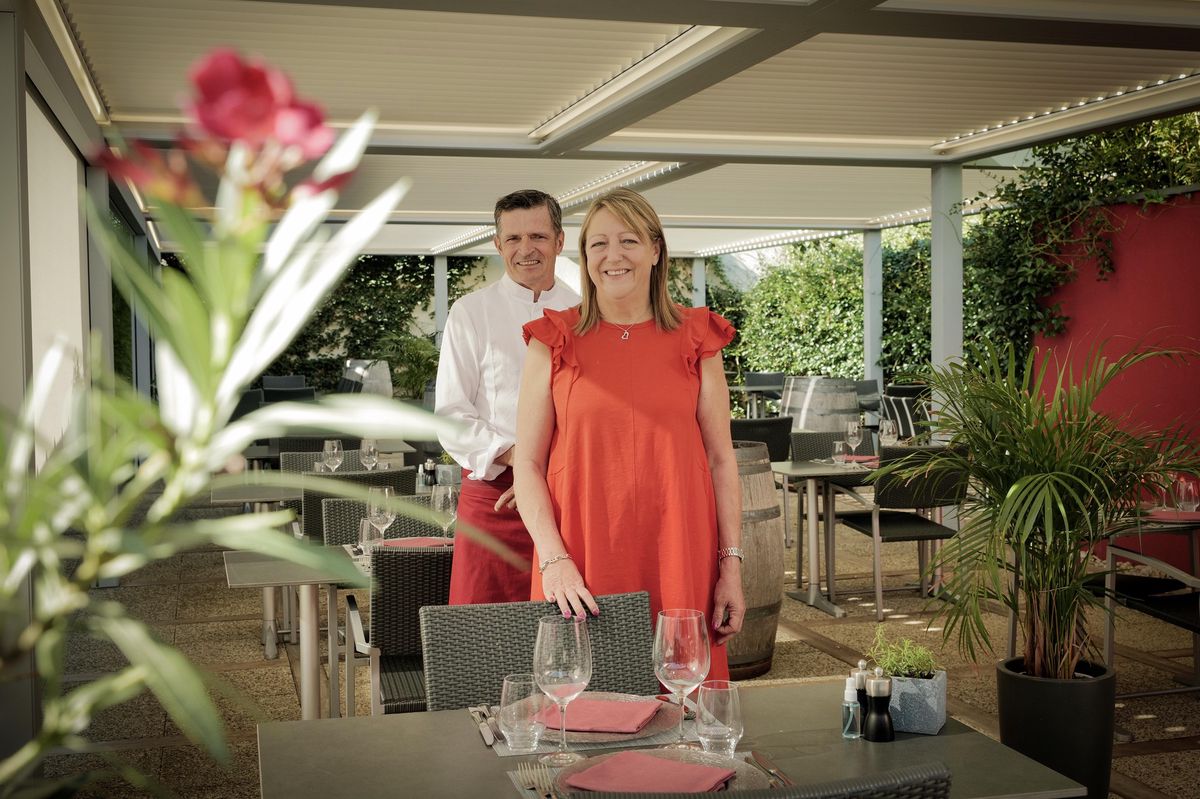 Patrick et Caroline Laporte. Photo: LAURENT GUIRAUD/ Tamedia