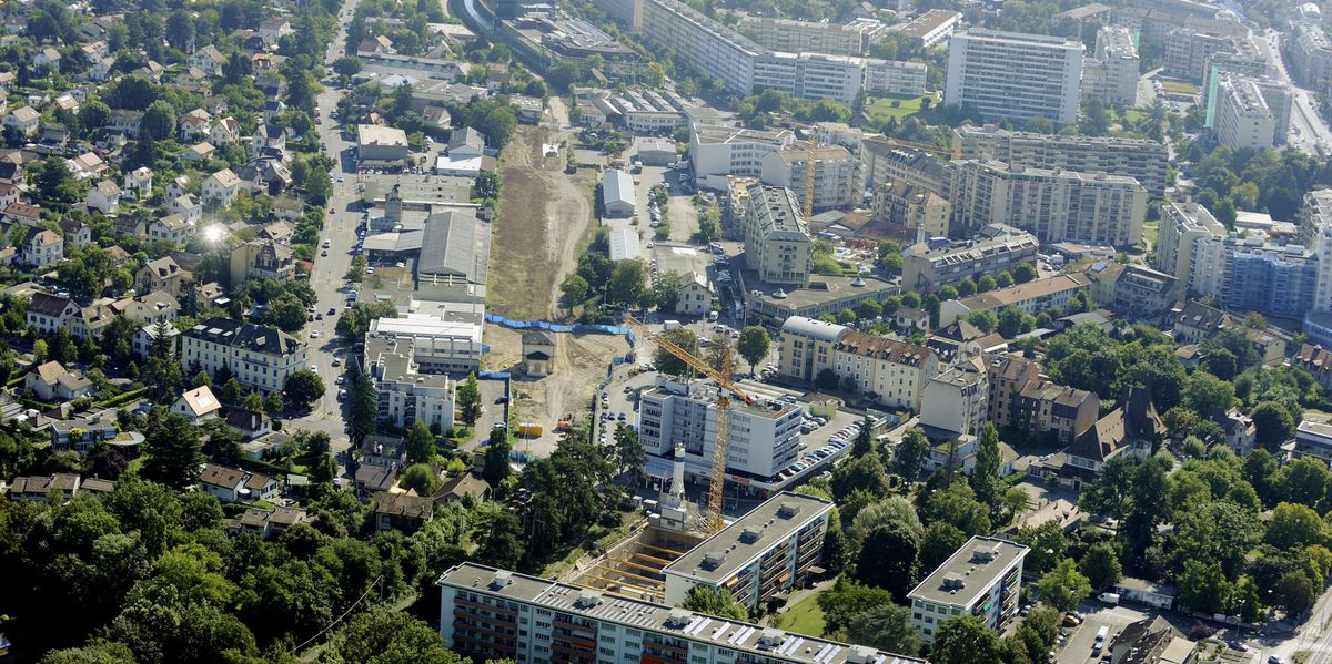 Ch&ecirc;ne-Bougeries: un habitant d&eacute;nonce l&rsquo;am&eacute;nagement urbain absurde