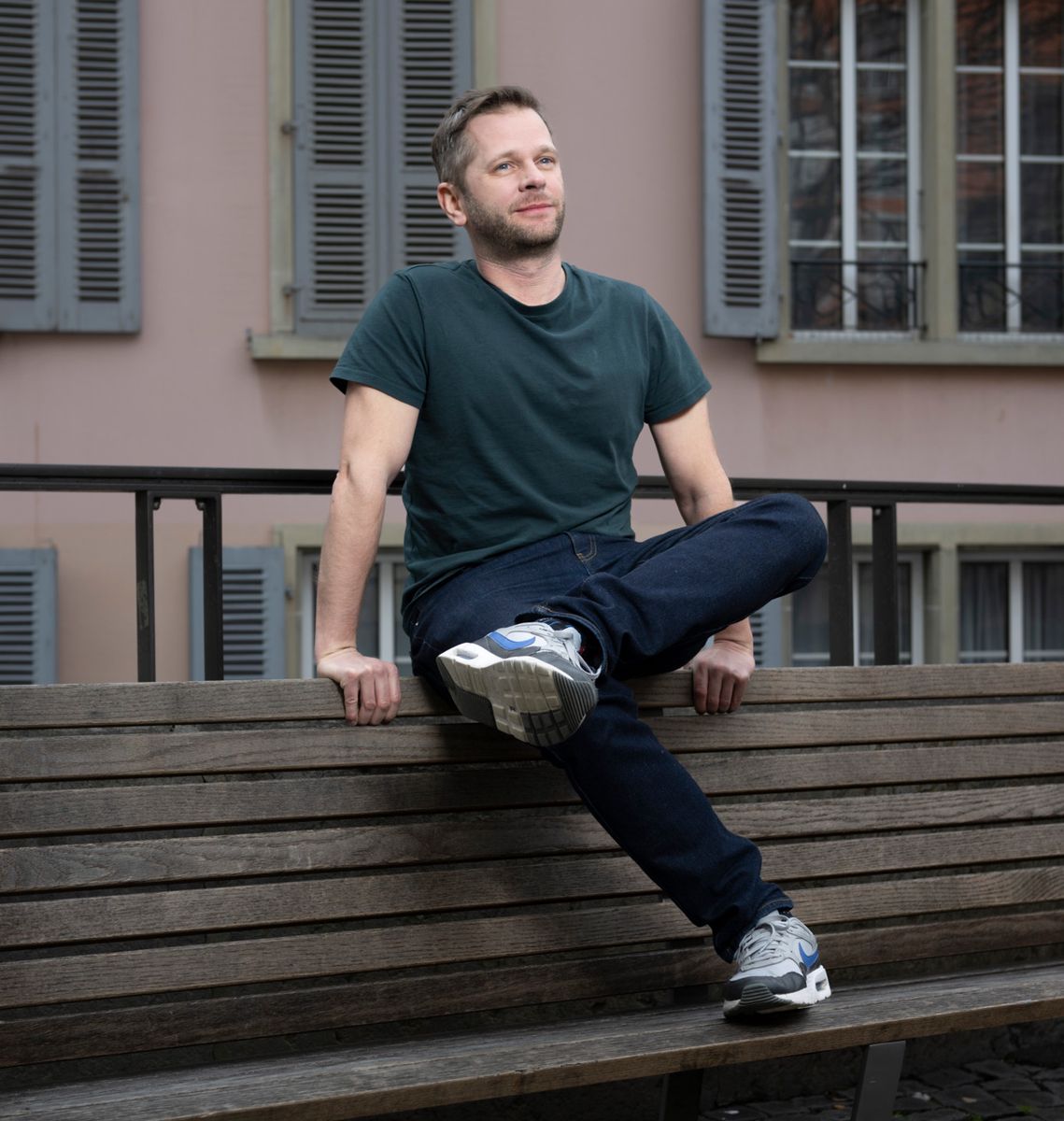 Lausanne, le 21 février 2024, l'humoriste Robin Chessex. ©Florian Cella/24h