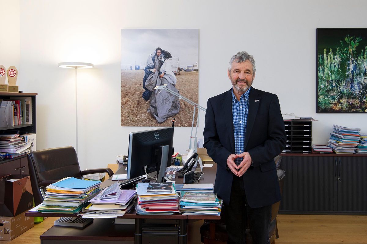 Nyon, le 29.11.2018. Daniel Rosselt, syndic de Nyon. VANESSA CARDOSO/ 24HEURES