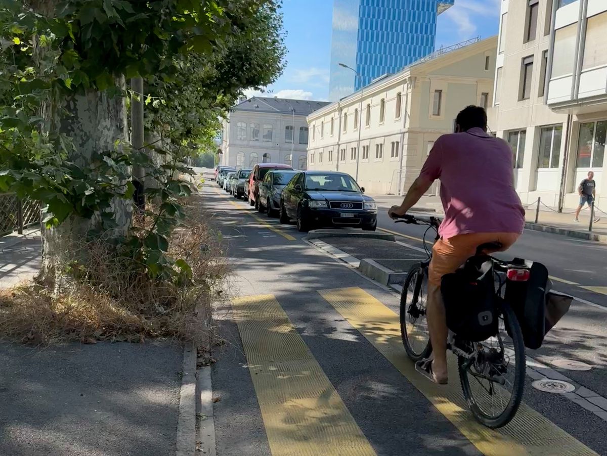 Près d’Uni Mail, la Ville veut faire de la place aux vélos