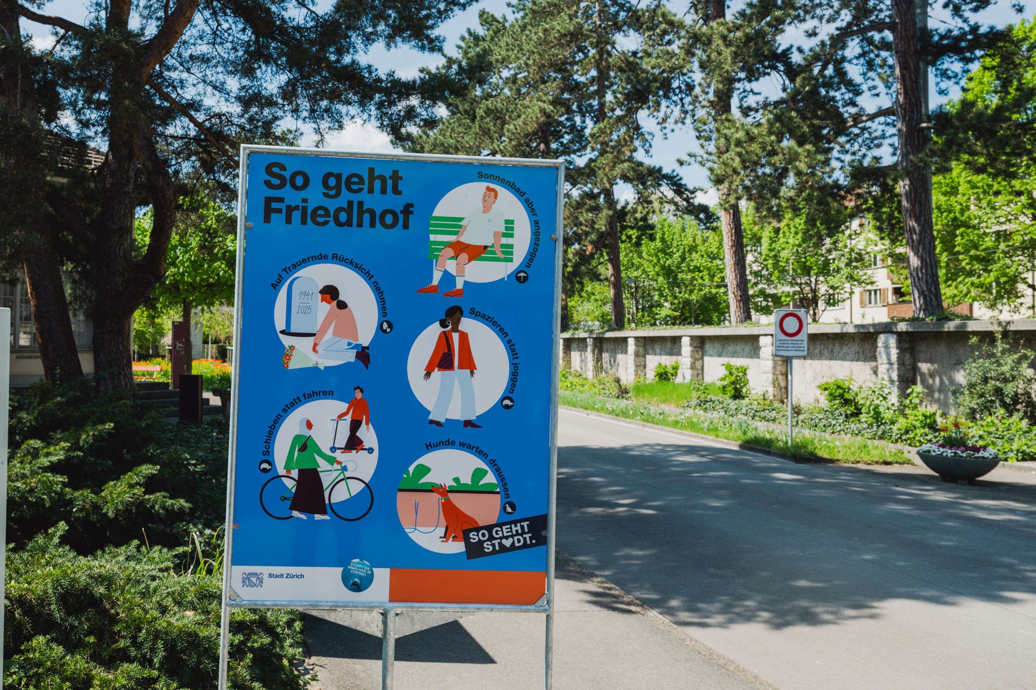 Glosse zum Stadtleben: Wer kein Taktgefühl hat, lernt es auch nicht durch Plakate