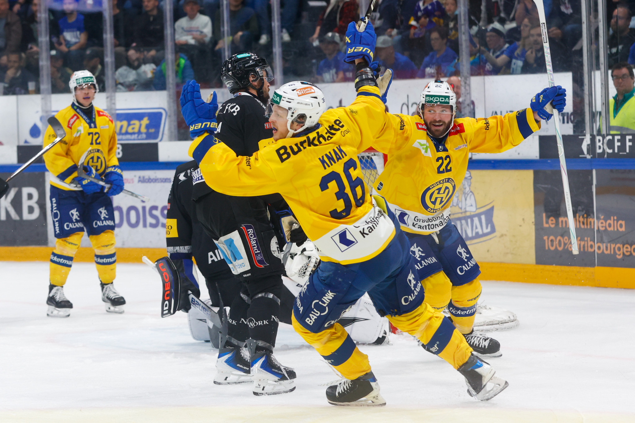 Playoff-Final: Der HC Davos kann bei Gottéron reagieren