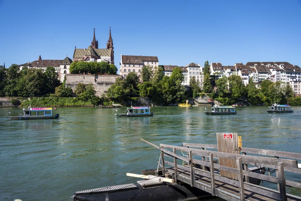 À Bâle, le Rhin est fermé à la navigation depuis vendredi (photo d’illustration).