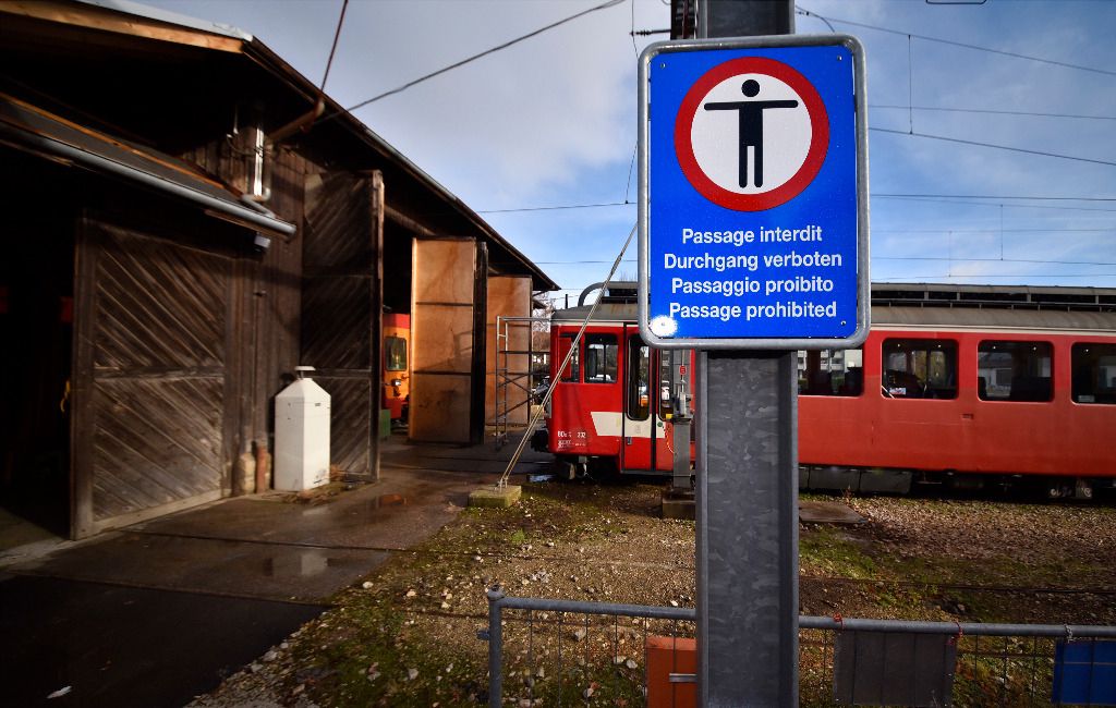 Centenaire, le dépôt du petit train rouge grelotte à Nyon