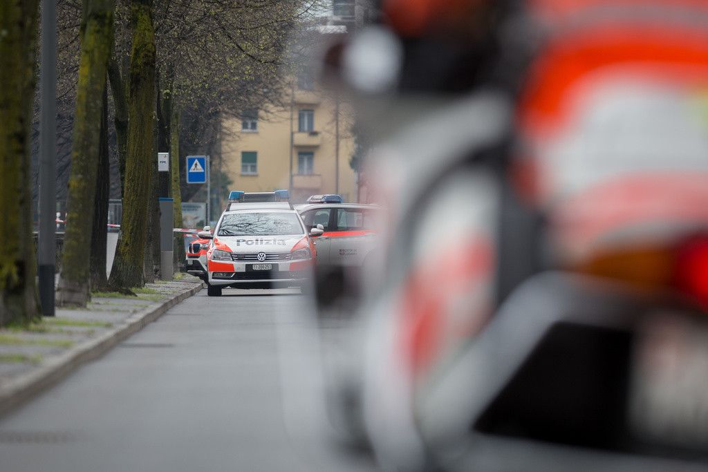 L'alerte a entraîné un important déploiement de la police tessinoise.