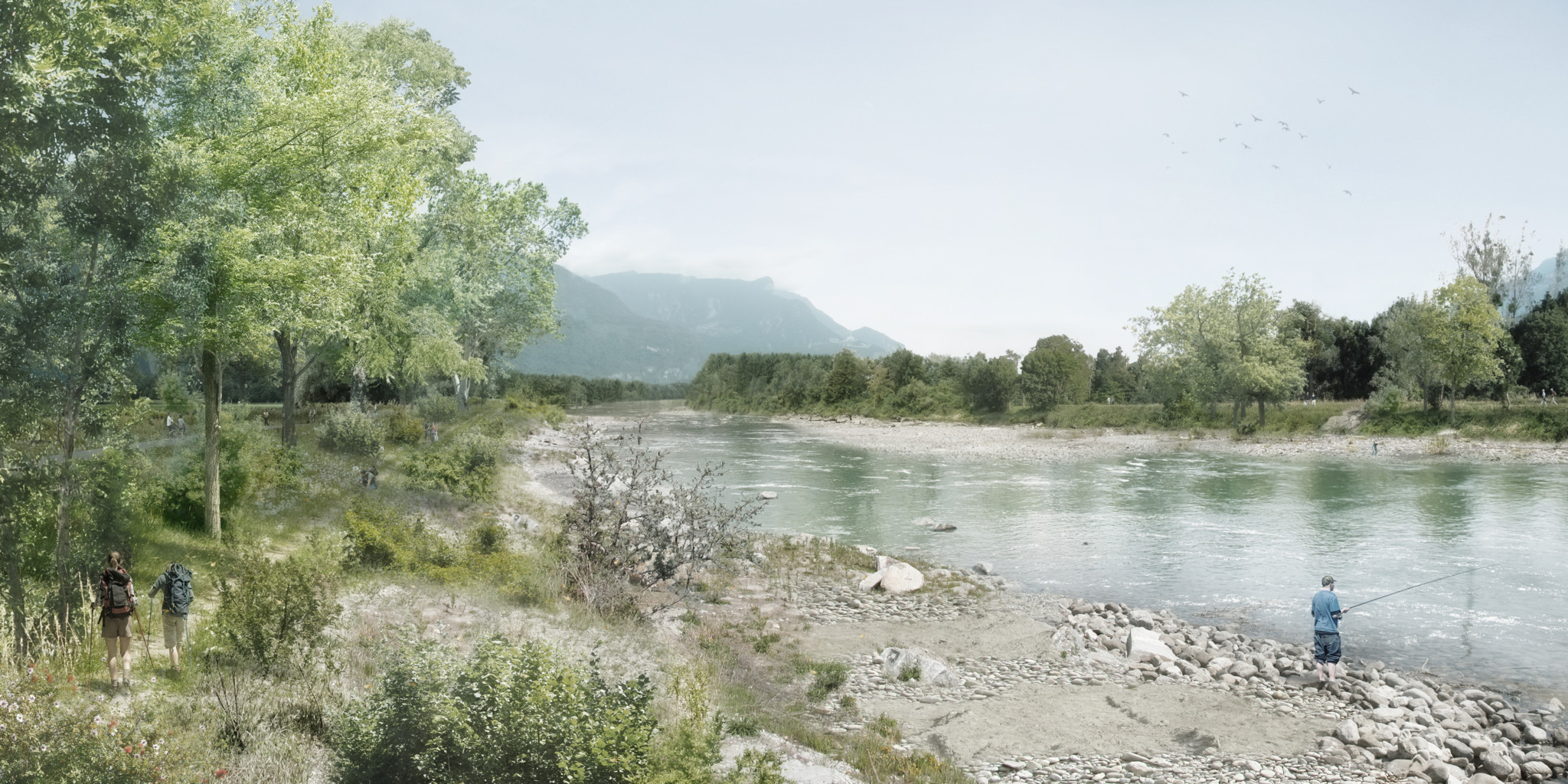 Un projet à 368 millions: Vaud et Valais se rabibochent pour dompter le Rhône