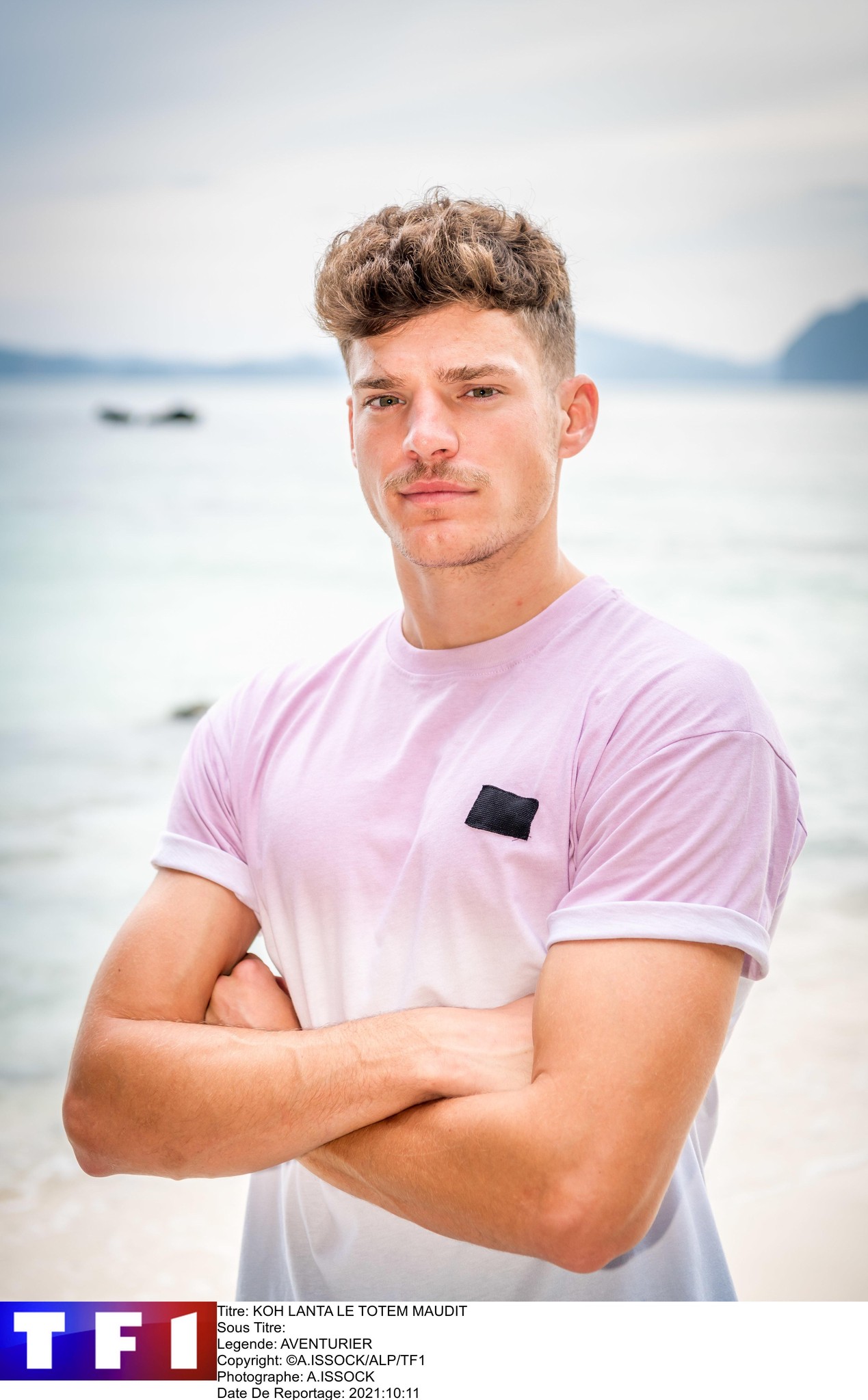 Colin, candidat fribourgeois de «Koh-Lanta: le Totem maudit», diffusée en 2022.