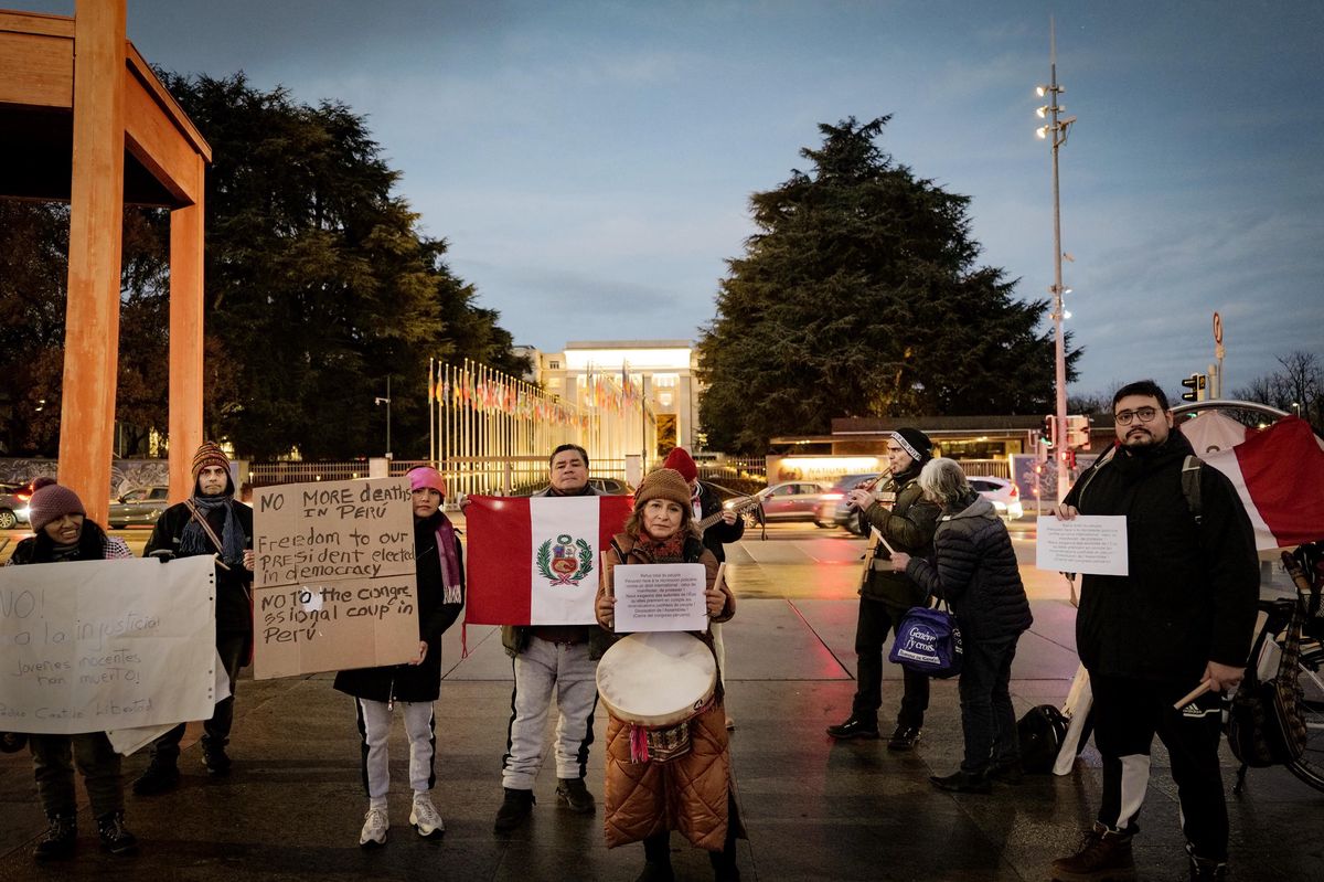 Les manifestants dénoncent notamment le racisme envers la population autochtone péruvienne.