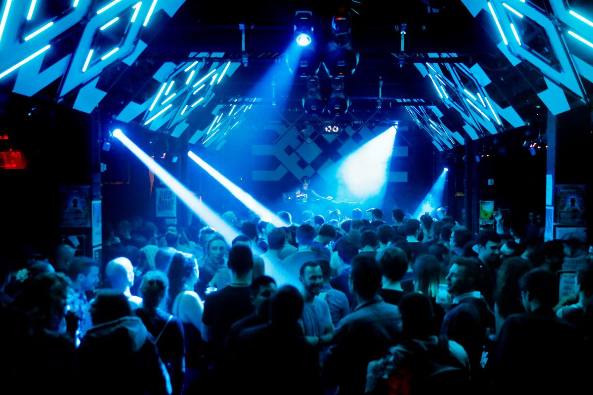 Genève, le 13 avril 2017. Festival Electron.  DJ Rebekah au Zoo de l’Usine. © Magali Girardin.