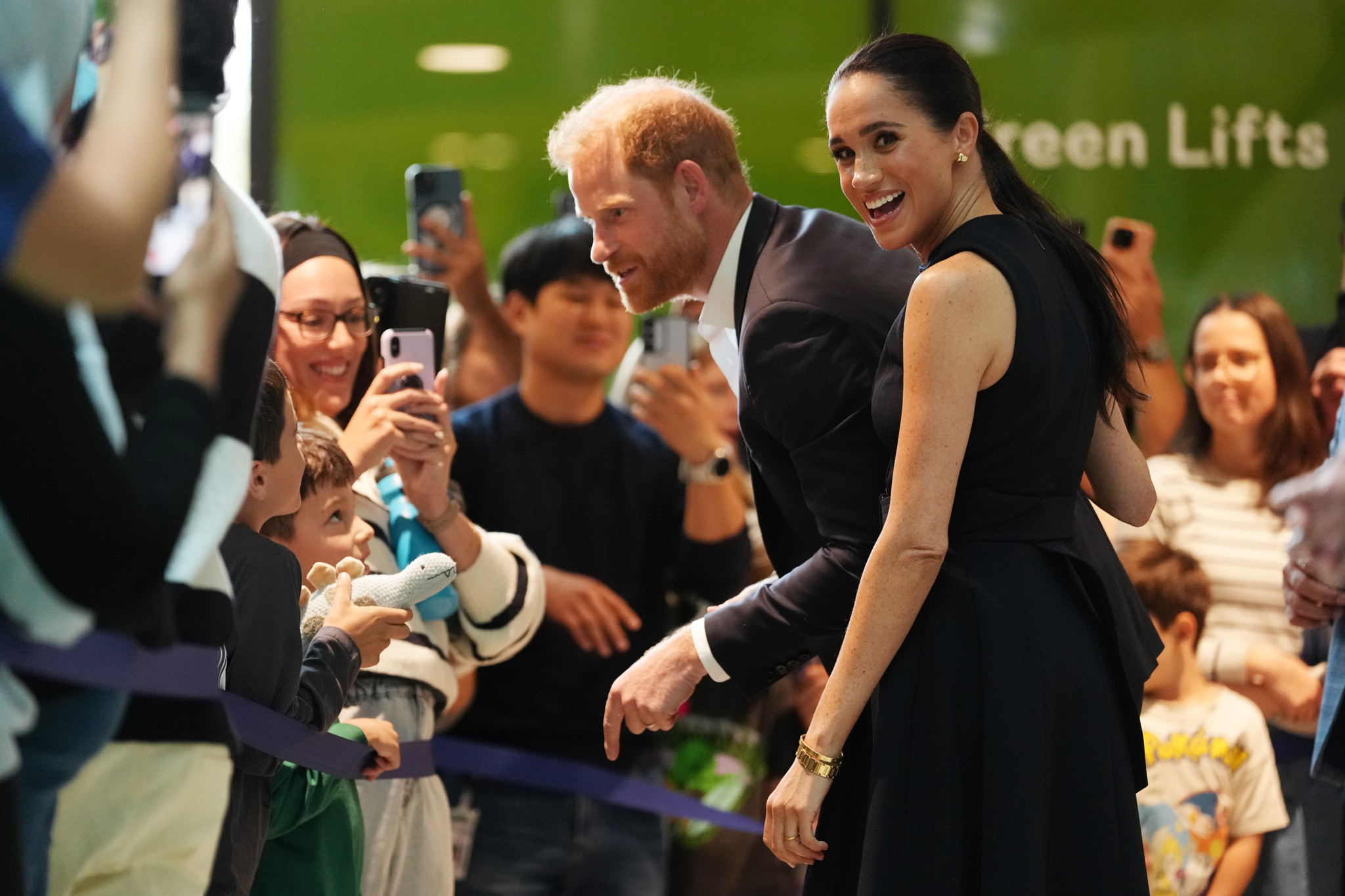 Prinz Harry und Meghan in Melbourne gelandet