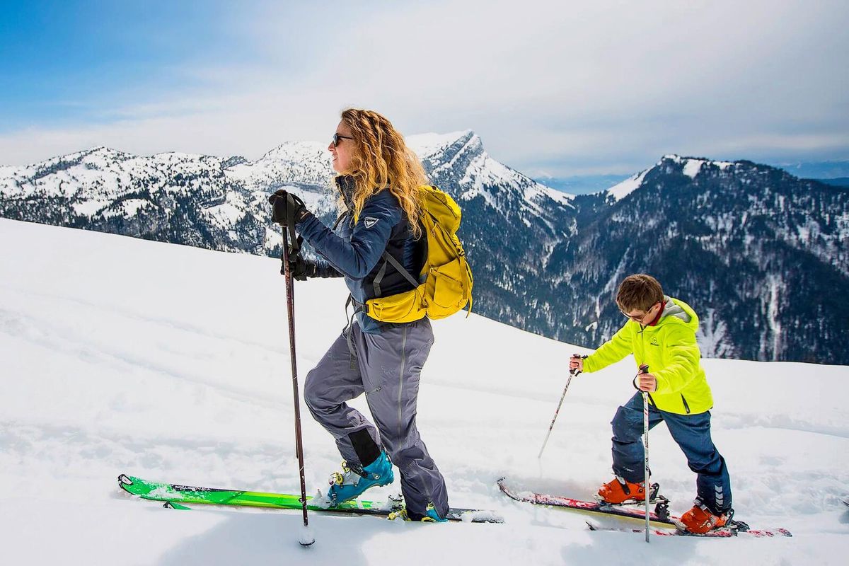 Comment faire du ski de randonnée avec des enfants