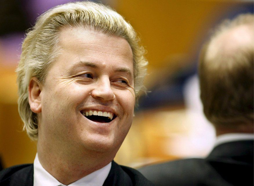 Im Aufwind: Geert Wilders ist in den Niederlanden pupulärer denn je.