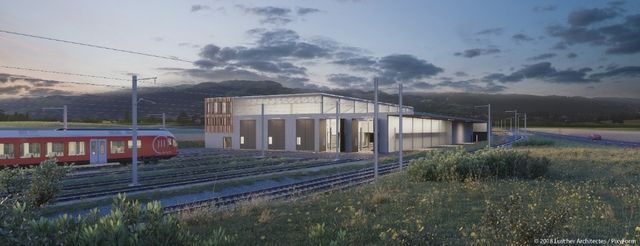 Le nouveau dépôt sera construit juste à côté de Paléo. Ses rails seront par contre sur le terrain du festival qui devra revoir son urbanisme.