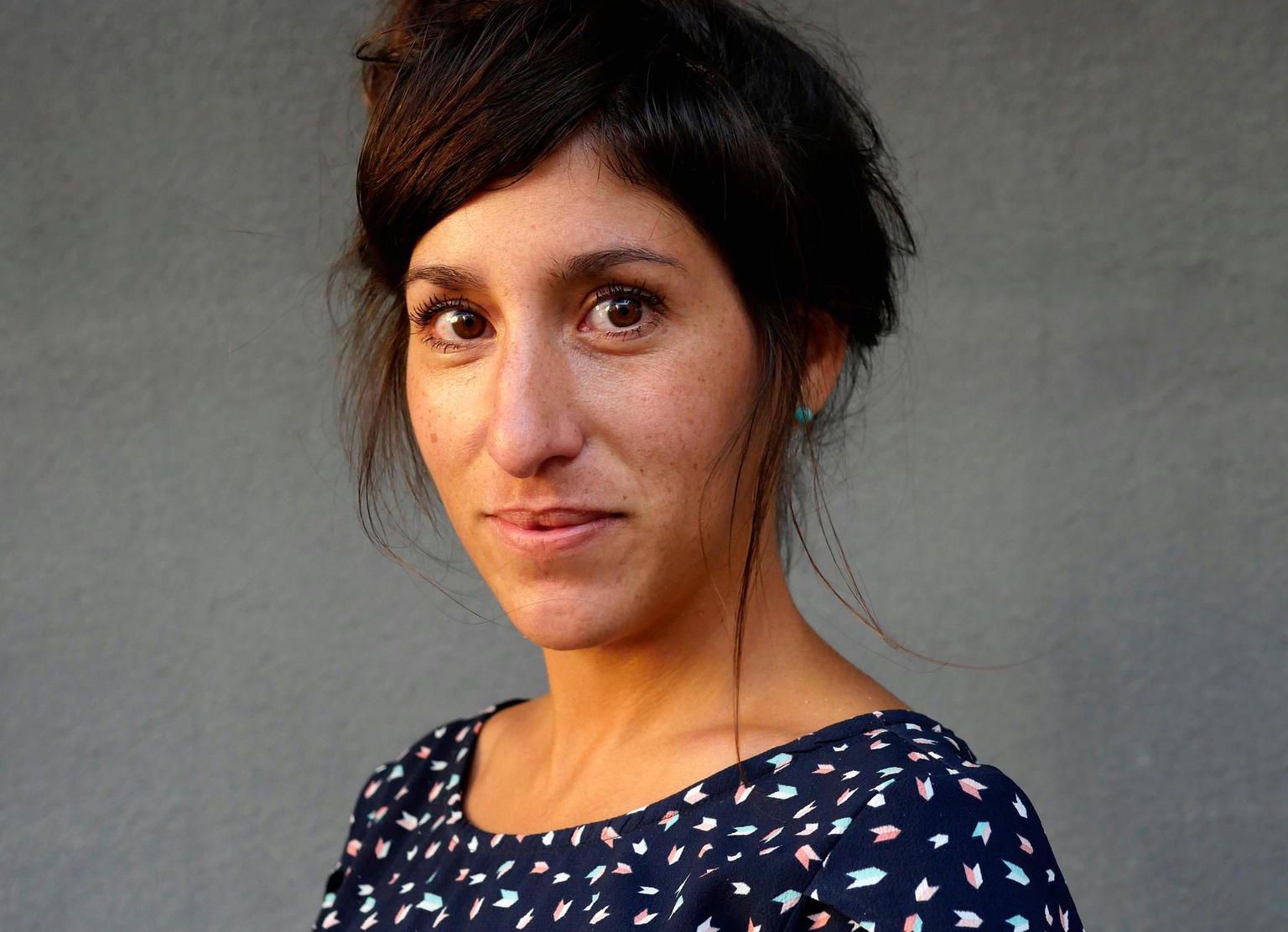 Suisse, Genève, le 04 juillet 2016.
Céline Garcin, journaliste à la rubrique local de la Tribune de Genève.