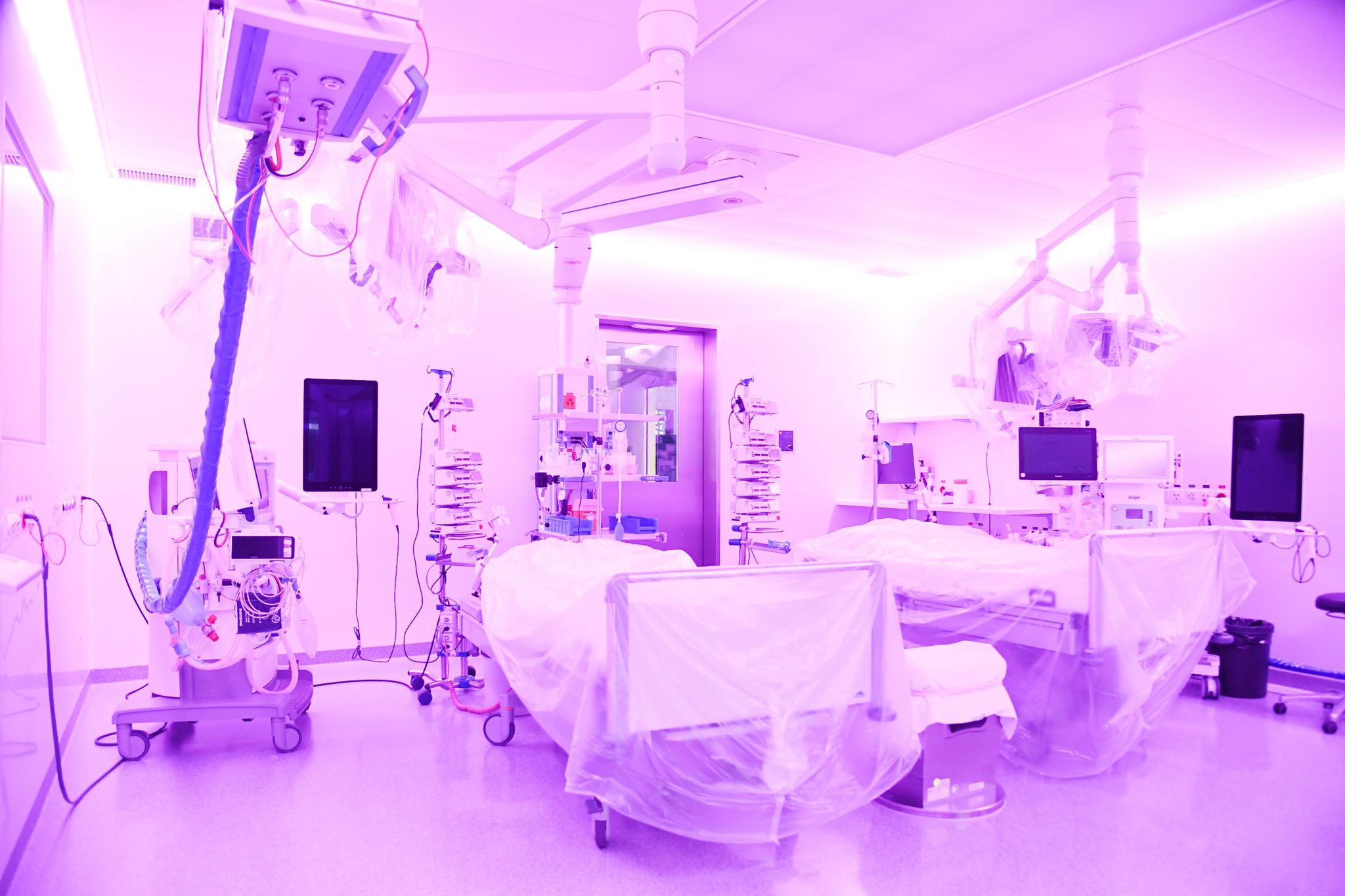 Ostern verbrachte Covid-19-Patient Stefan Bauer auf der Intensivstation des KSW. Diese Betten sind damals für weitere Erkrankte bereit gestellt worden. 