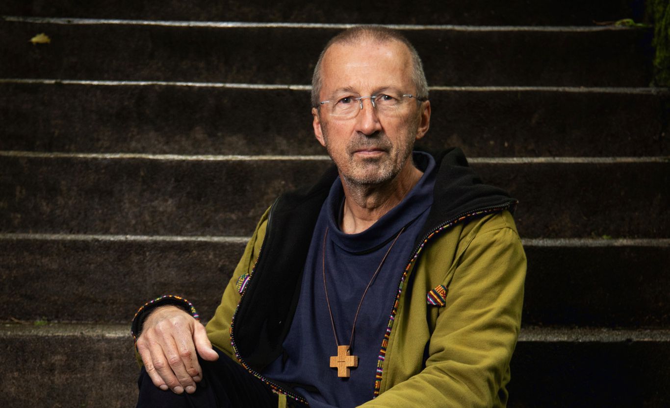 06.05.24. St-Maurice. Le curé Gilles Roduit a commencé une grève de la faim pour protester contre le silence du diocèse de Sion sur sa réhabilitation en tant que curé lui qui a été blanchi par la justice des accusations d'attouchements.
©Laurent de Senarclens/ 24 Heures indépendant.