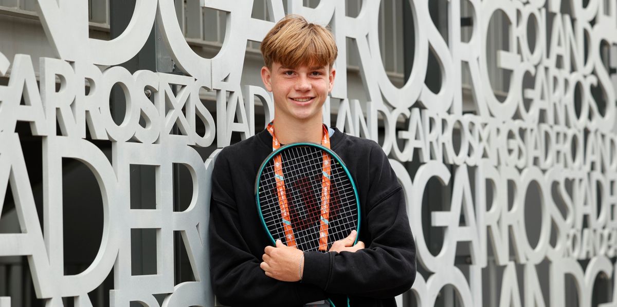 Henry Bernet (SUI)

Tennis - French Open 2024  -  Roland Garros - Paris -  - France  - 1 June 2024. 