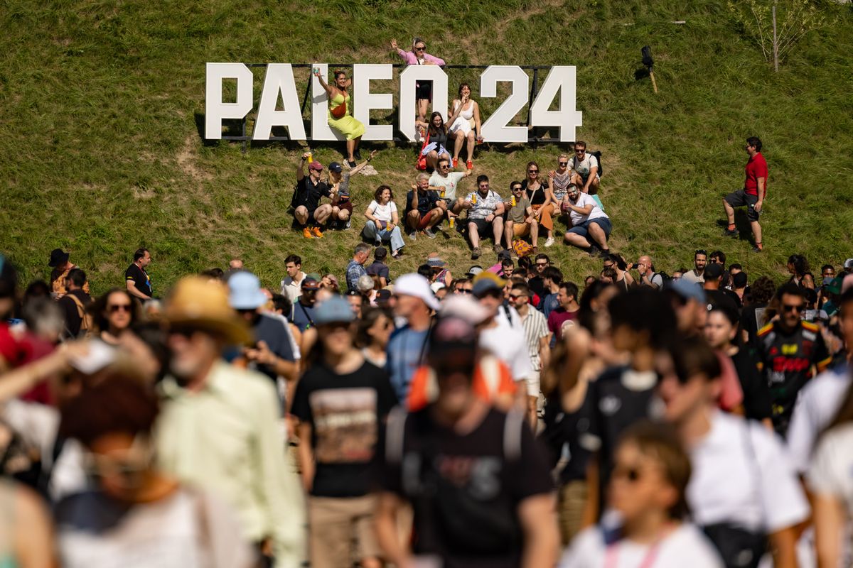 Nyon , le 23 juillet 2024.  Premier jour du Paléo festival Nyon 2024. Photo Pierre Albouy/Tribune de Genève