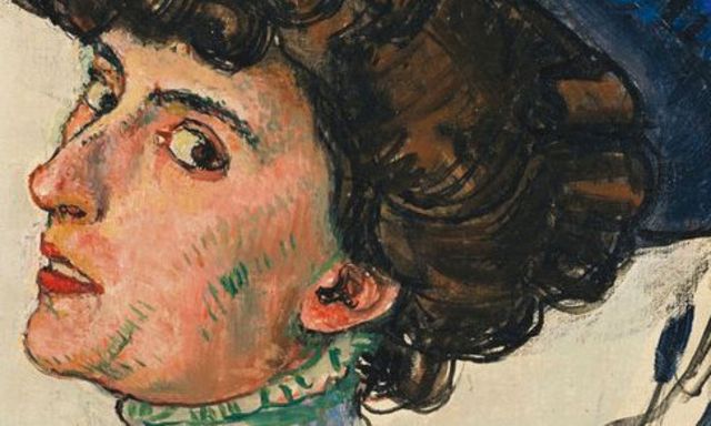 Le portrait de "Valentine Godé-Darel", réalisé par Ferdinand Hodler, et que l'on peut trouver sur le site internet de la maison Sotheby's.