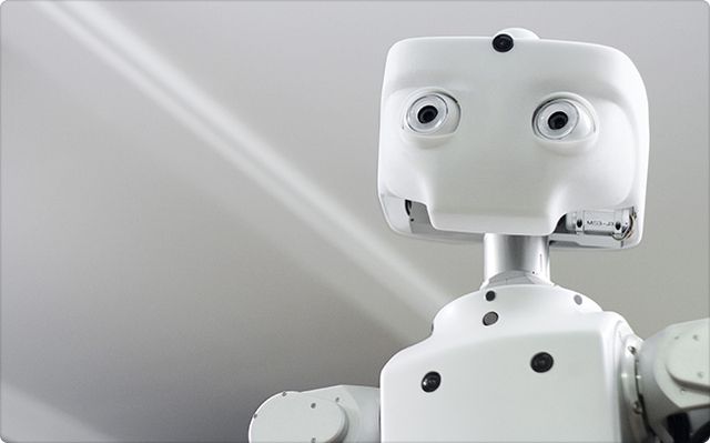 Le robot Meka M1 Mobile Manipulator est fabriqué par l'une des sociétés rachetées par Google.