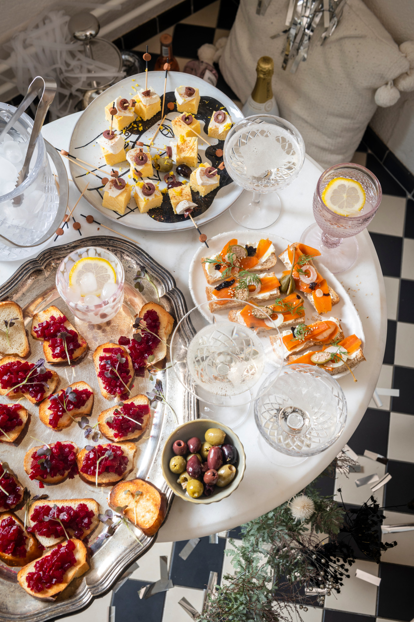 Silvester 2023 vegetarische Rezepte für ein SnackBuffet TagesAnzeiger