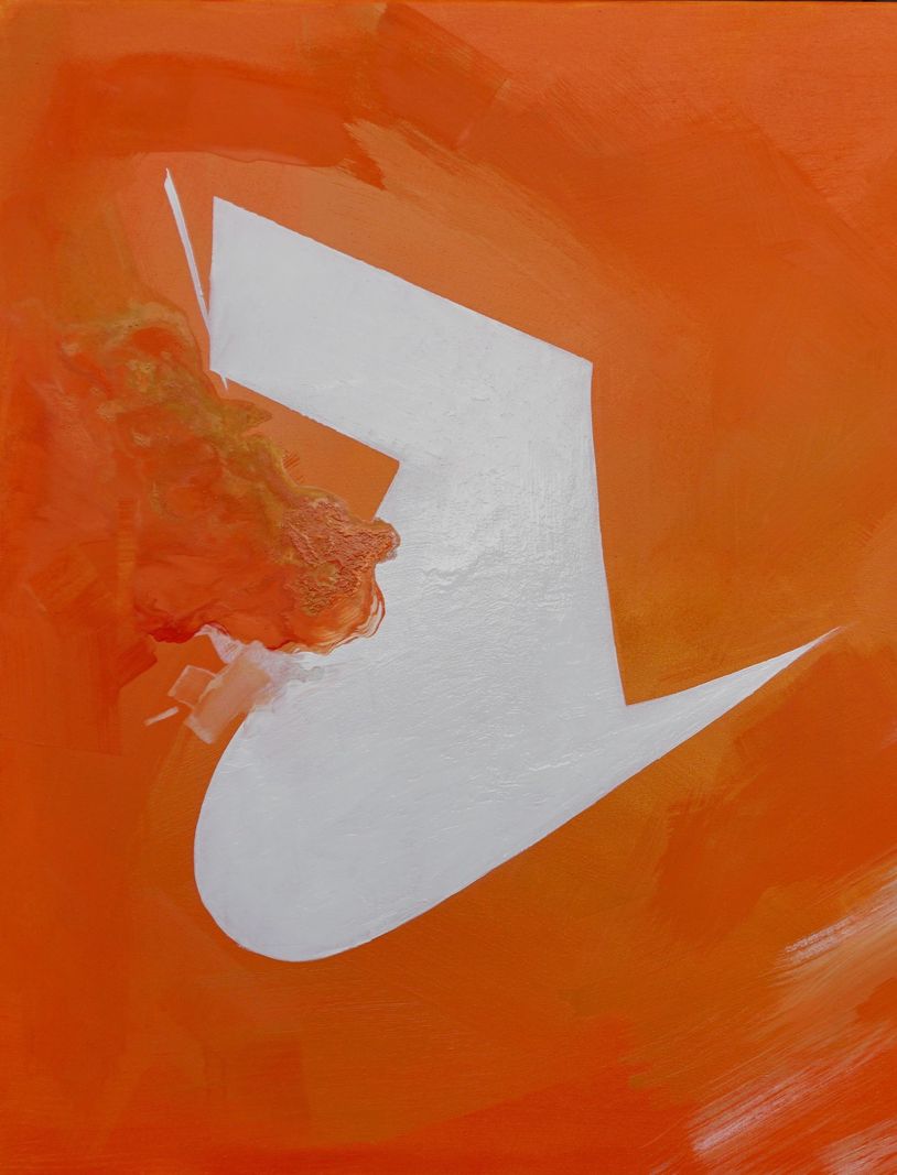 Une toile que Serval expose dans le cadre de «Above the clouds».