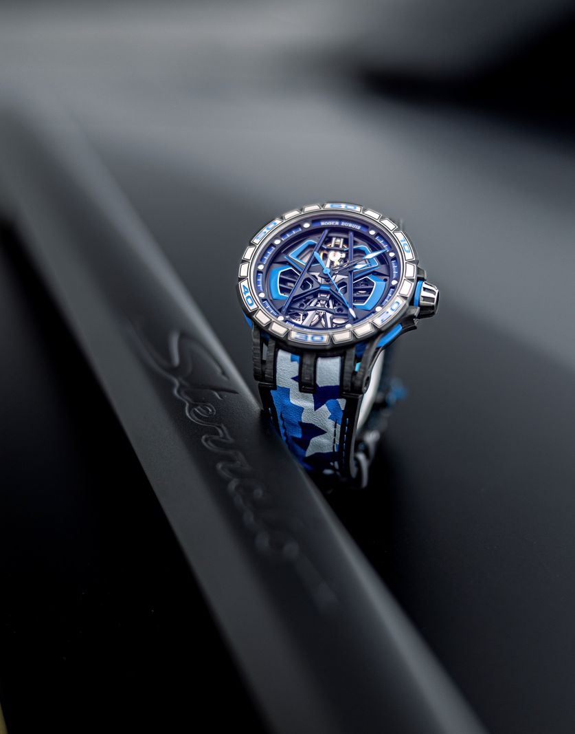 Lamborghini et Roger Dubuis convolent à Courchevel