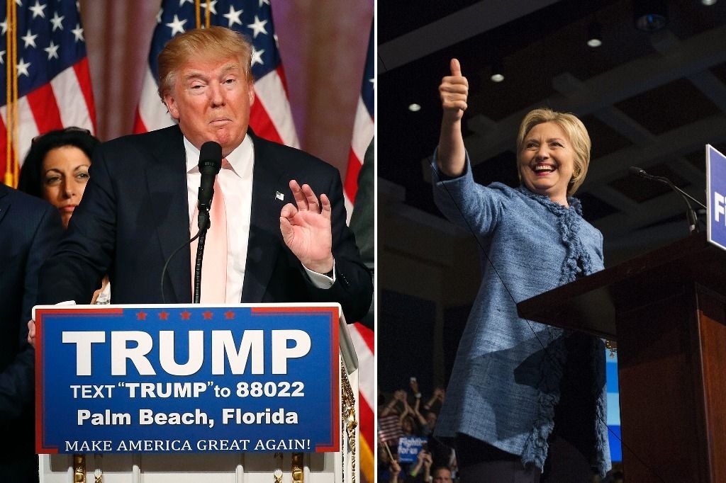 Le pas de deux d’Hillary Clinton et de Donald Trump