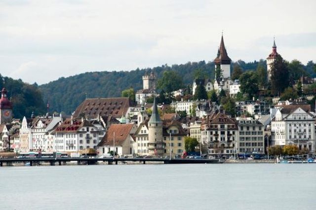 Vieille ville de Lucerne.