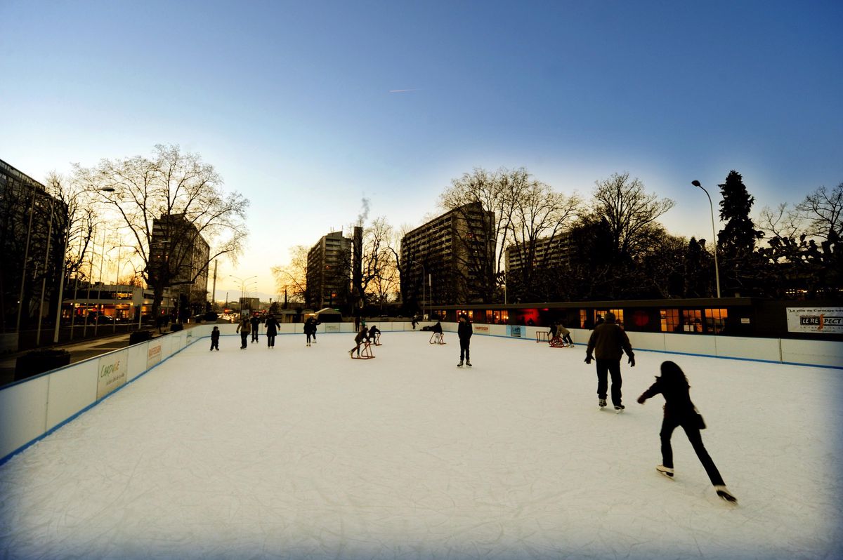 Cinq patinoires à tester à Genève