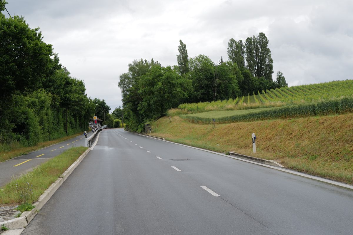 Genève le 08.06.2022
 Angle chemin Clédal et rte de Chancy lieux d'un accident mortel
© Steeve Iuncker-Gomez
