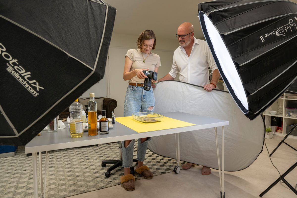 Nicolas et Lena Guyot sont photographes culinaires à Genève, sous le nom de LenaKa.