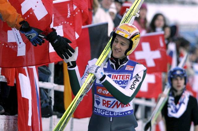 Populär: Küttel, aber auch sein Teamkollege Ammann, geniessen bei den Sportfans im Land ein hohes Ansehen, nicht nur wegen ihren sportlichen Leistungen.