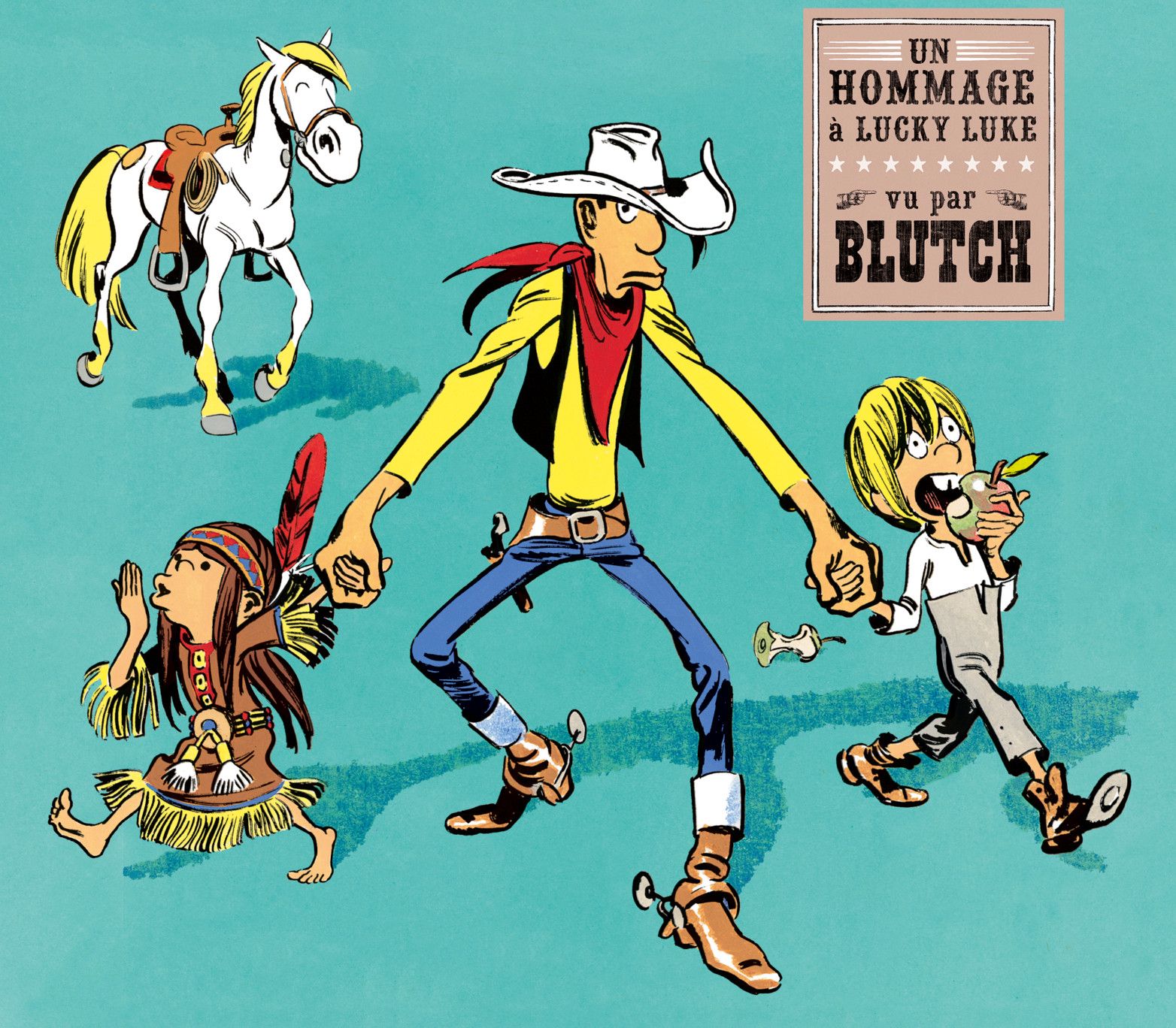 Blutch réinvente Lucky Luke plus vite que son ombre