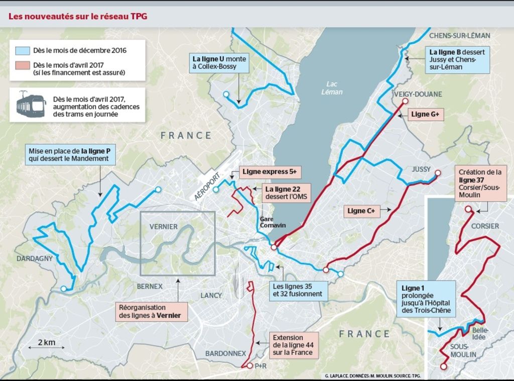 L’offre des transports publics repart à la hausse