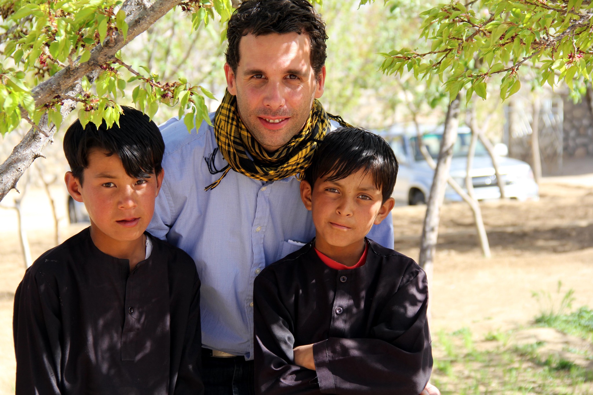 Die Afghanistanhilfe von Michael Kunz (Mitte) hat den Bau zweier weiterer Schulhäuser geplant. «Diese Pläne mussten wir aber vorübergehend auf Eis legen.»