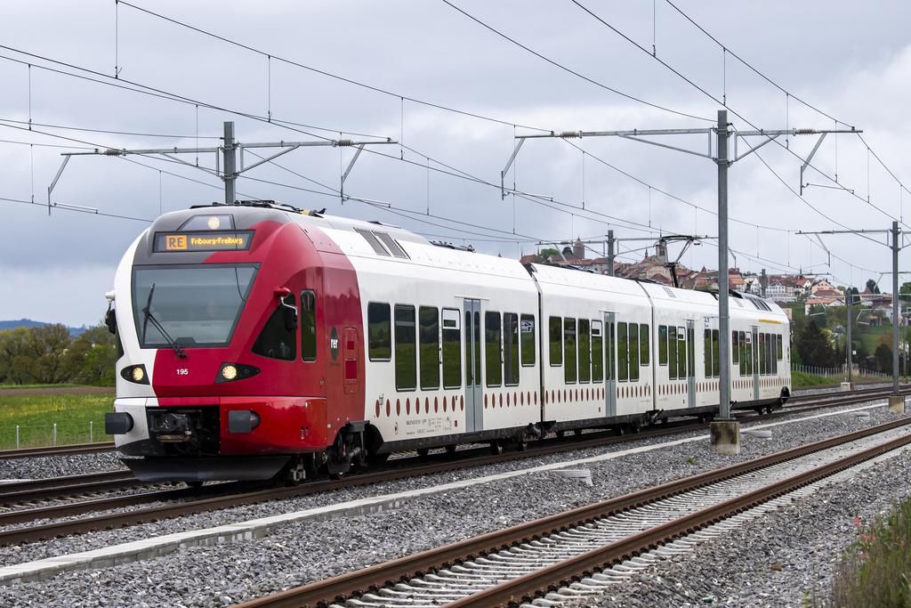 La ligne ferroviaire qui relie Bulle à Broc-Fabrique va être reliée au réseau national (photo d’illustration).