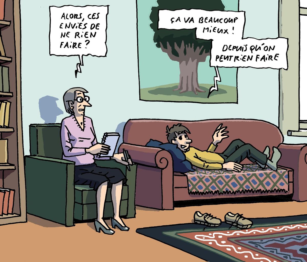 «Au début, ça me saoulait, lâche l’aîné, mais on n’a pas le choix et on s’y fait», explique Jack, 15 ans.