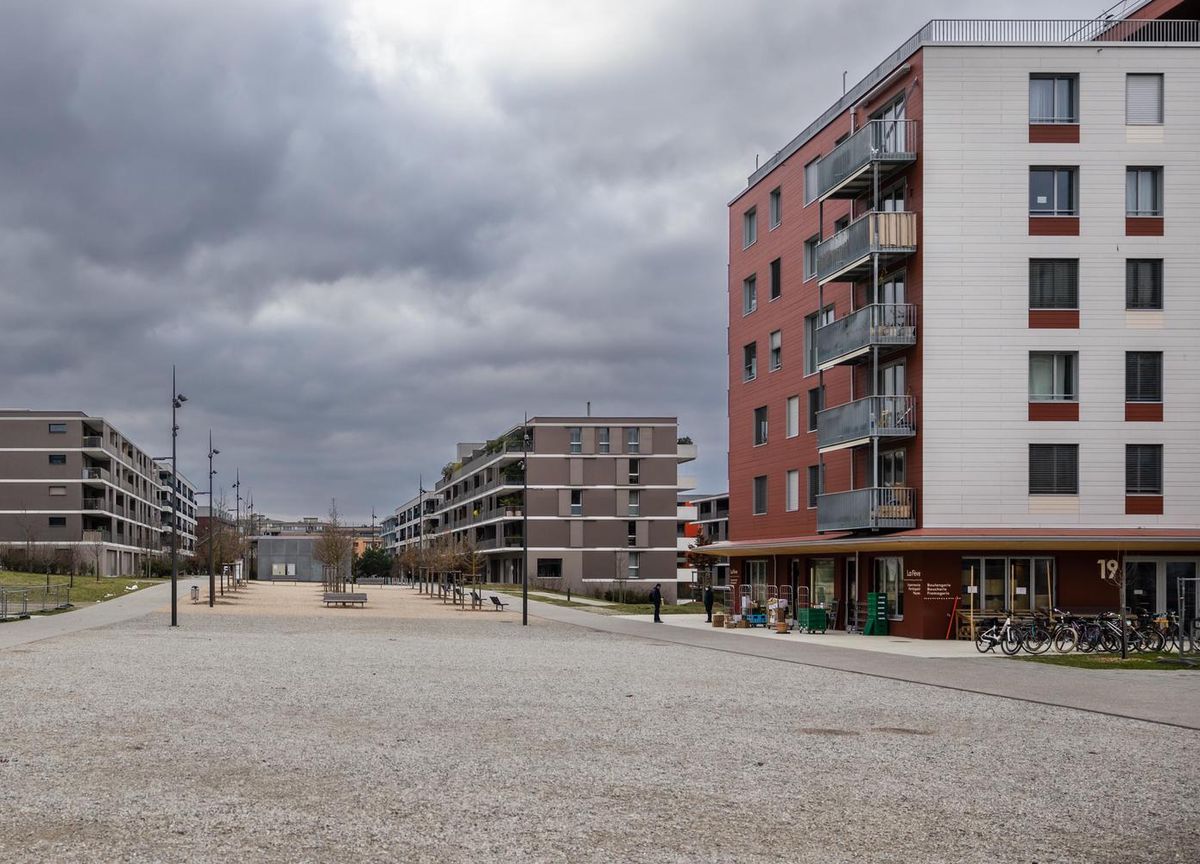 Une vue du nouvel écoquartier des Vergers, dont la construction et les aménagements ont fait l’objet d’une forte démarche participative de la part des futurs habitants.