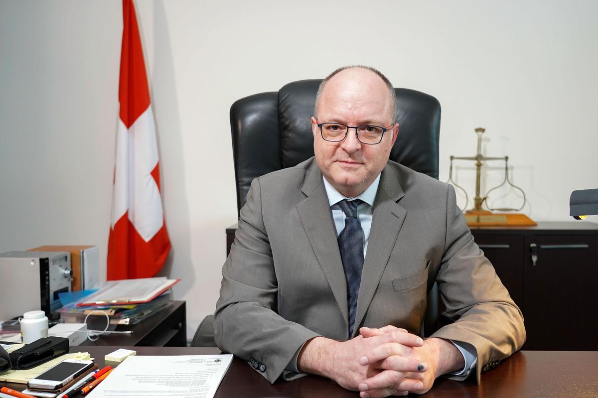 Olivier JORNOT, aujourd’hui procureur général de Genève.