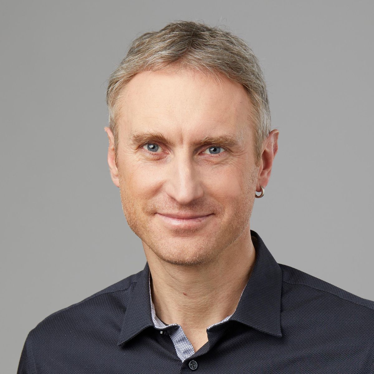 Lausanne, le 1 mars 2018. Portrait des editorialistes et des chroniqueurs du Matin Dimanche. Patrick Monay, chef de la rubrique Suisse de la redaction T.        Photo Yvain Genevay / Le Matin Dimanche