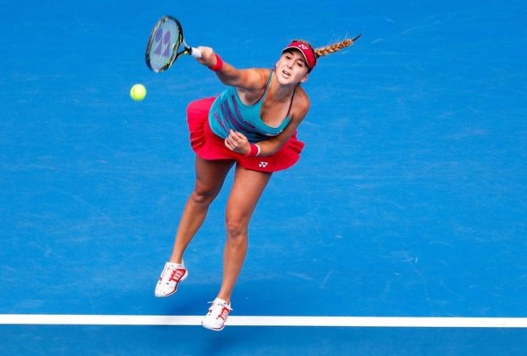 Bencic sortie d'entrée à Saint-Pétersbourg