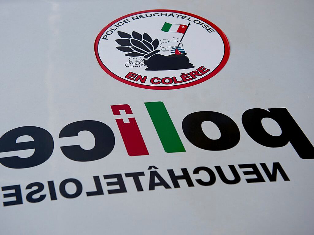 La vie des deux victimes n'est pas en danger n'est pas en danger, selon la police neuchâteloise (archives).