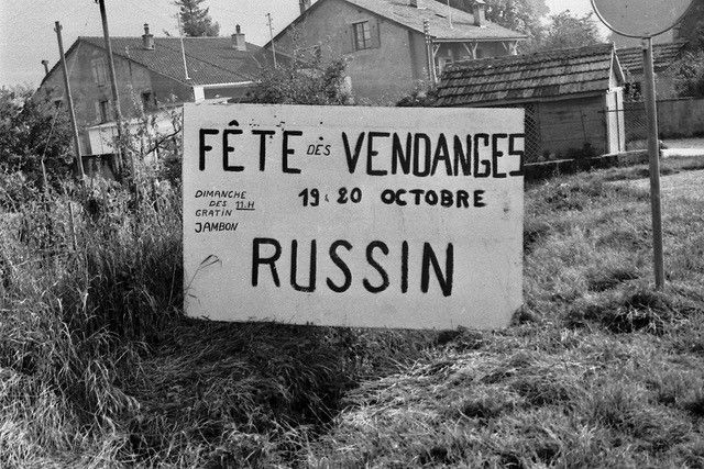 En 1963, Russin invente sa Fête des vendanges